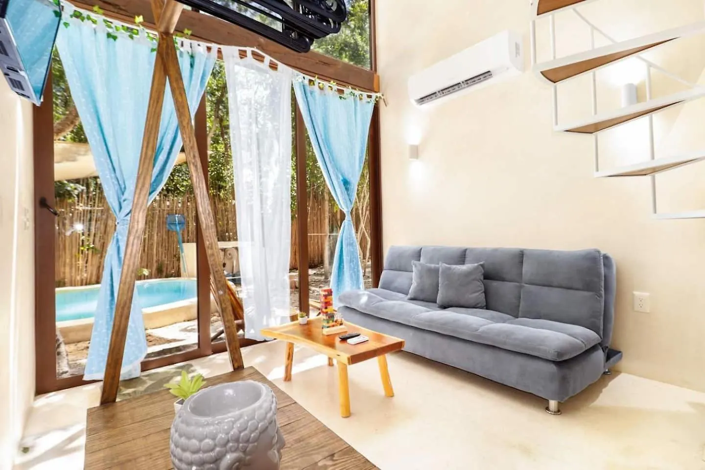 Сasa de vacaciones Cabañas en la selva de Tulum