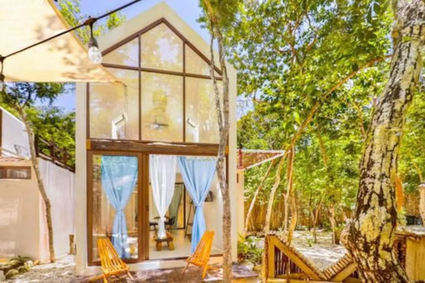 Loft Cabins In Cenotes Natural Park 툴룸 럭셔리텐트