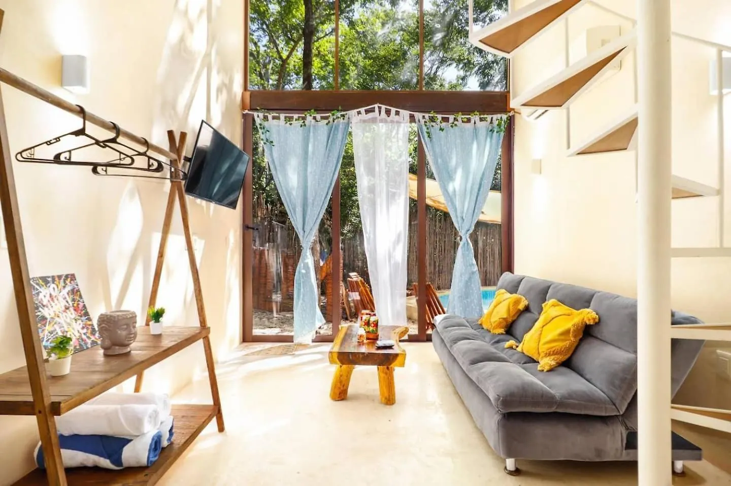 Loft Cabins In Cenotes Natural Park 툴룸 럭셔리텐트